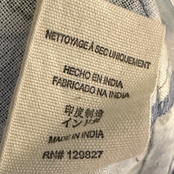 Jen’s Pirate Booty Women Medium Blue Floral Daydream Petit Mini Dress - Picture 11 of 16